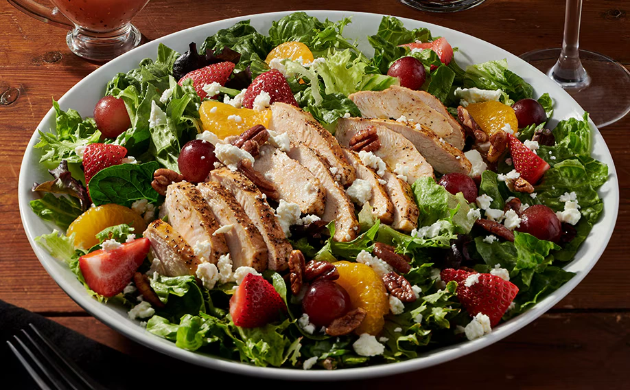 longhorn Chicken Strawberry Salad